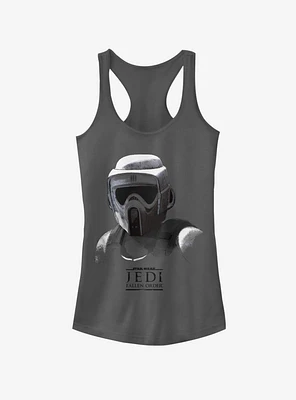 Star Wars Jedi: Fallen Order Scout Trooper Mask Girls Tank