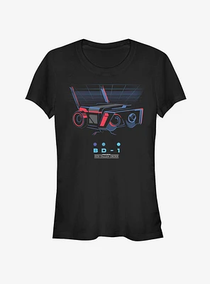 Star Wars Jedi: Fallen Order Retro Robot Girls T-Shirt