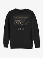 Star Wars Jedi: Fallen Order BD-1 Gold Sweatshirt