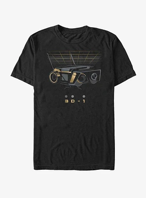 Star Wars Jedi: Fallen Order BD-1 Gold T-Shirt