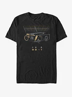 Star Wars Jedi: Fallen Order BD-1 Gold T-Shirt