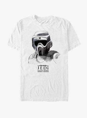 Star Wars Jedi: Fallen Order Scout Trooper Mask T-Shirt