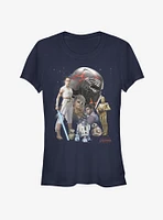 Star Wars: The Rise of Skywalker Galaxies Heroes Girls T-Shirt