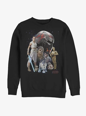 Star Wars: The Rise of Skywalker Galaxies Heroes Sweatshirt