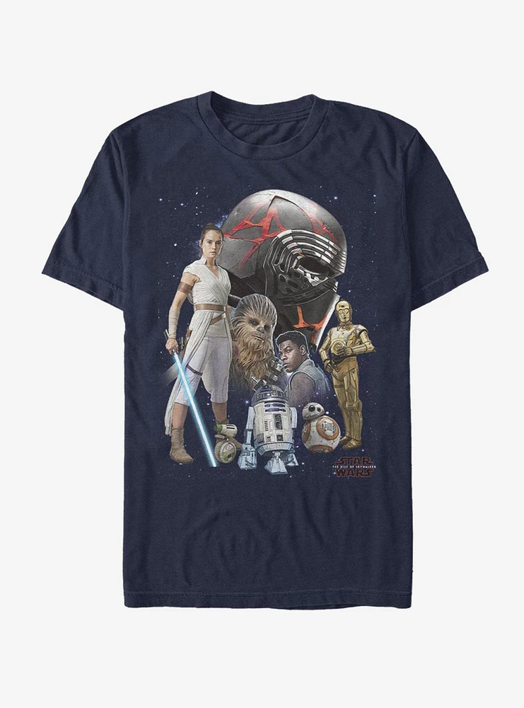 Star Wars: The Rise of Skywalker Galaxies Heroes T-Shirt