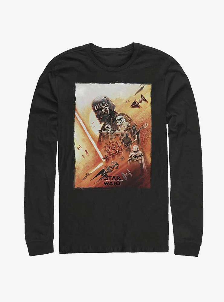 Star Wars: The Rise of Skywalker Kylo Poster Long-Sleeve T-Shirt