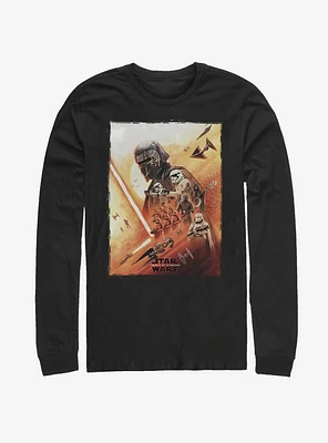 Star Wars: The Rise of Skywalker Kylo Poster Long-Sleeve T-Shirt