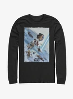 Star Wars: The Rise of Skywalker Rey Poster Long-Sleeve T-Shirt