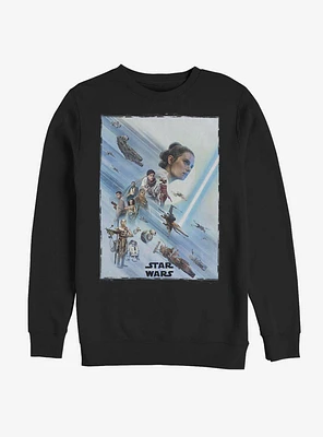 Star Wars: The Rise of Skywalker Rey Poster Sweatshirt