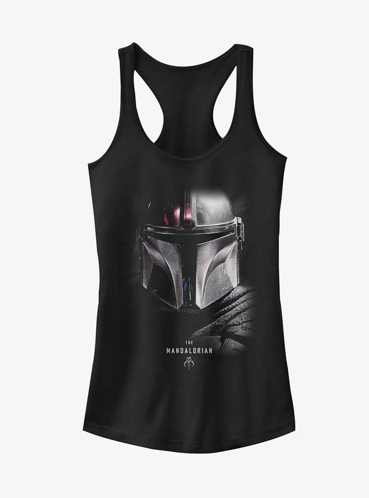 Star Wars The Mandalorian Hero Shot Girls Tank Top