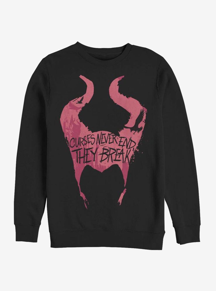 Disney Maleficent: Mistress Of Evil Cursed Horns Sweatshirt