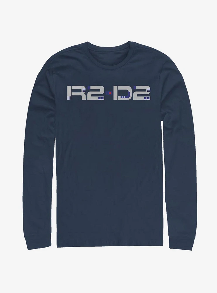 Star Wars Episode IX The Rise Of Skywalker Droid Design Long-Sleeve T-Shirt