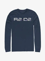Star Wars Episode IX The Rise Of Skywalker Droid Design Long-Sleeve T-Shirt