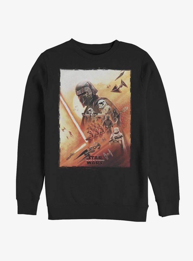 Star Wars Episode IX The Rise Of Skywalker Kylo Poster Sweatshirt