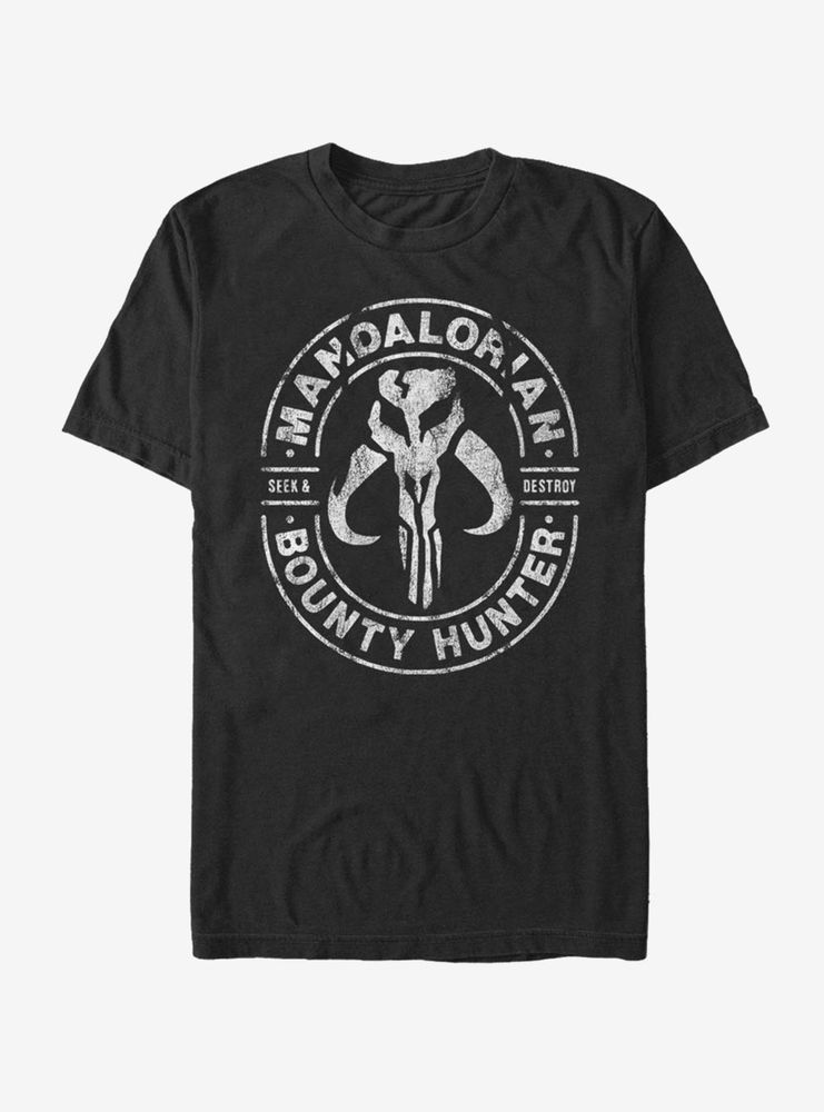 Star Wars The Mandalorian Seek And Destroy T-Shirt