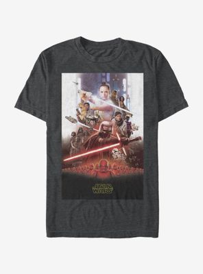 Star Wars Episode IX The Rise Of Skywalker Last Poster T-Shirt