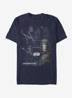 Star Wars Episode IX The Rise Of Skywalker Ren Maps T-Shirt