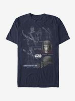 Star Wars Episode IX The Rise Of Skywalker Ren Maps T-Shirt