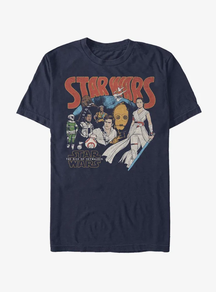 Star Wars Episode IX The Rise Of Skywalker Retro Buddies T-Shirt