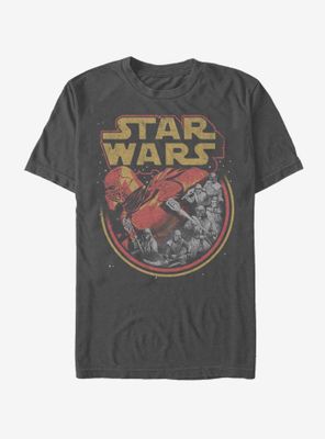 Star Wars Episode IX The Rise Of Skywalker Retro Villians T-Shirt