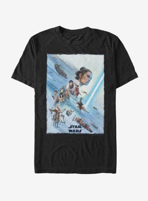 Star Wars Episode IX The Rise Of Skywalker Rey Poster T-Shirt