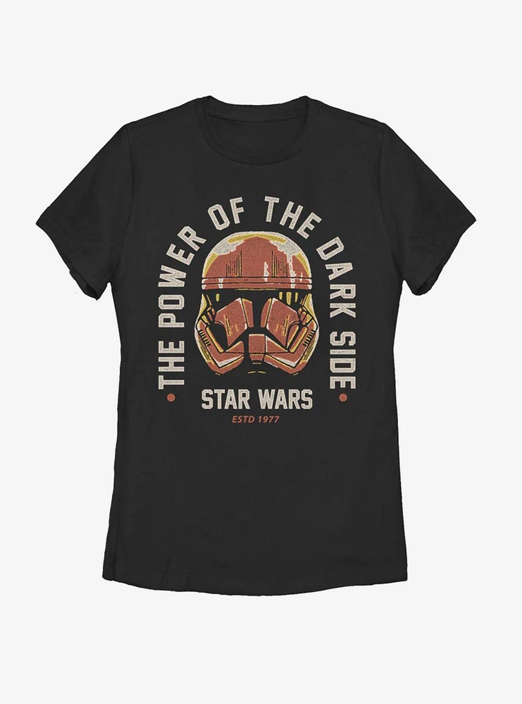 Star Wars Episode IX The Rise Of Skywalker Dark Side Power Womens T-Shirt