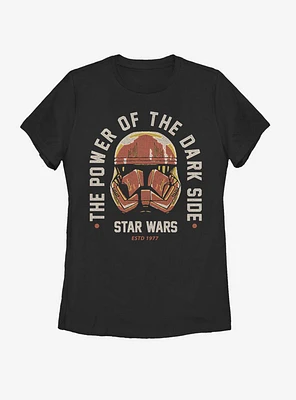 Star Wars Episode IX The Rise Of Skywalker Dark Side Power Womens T-Shirt
