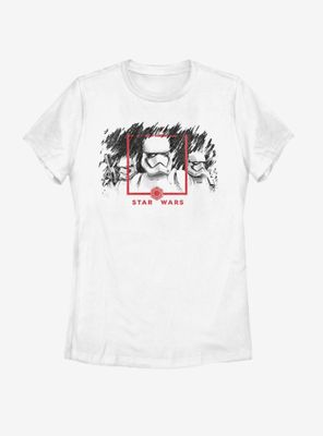Star Wars Episode IX The Rise Of Skywalker Dawn Patrol Womens T-Shirt