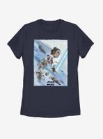 Star Wars Episode IX The Rise Of Skywalker Rey Poster Womens T-Shirt