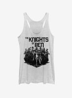 Star Wars Episode IX The Rise Of Skywalker Inked Knights Womens Tank Top