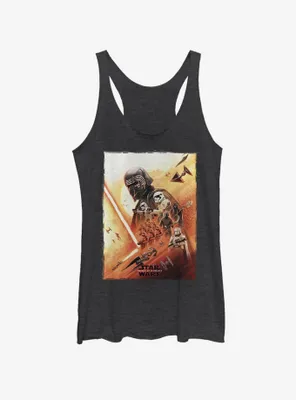 Star Wars Episode IX The Rise Of Skywalker Kylo Poster Womens Tank Top