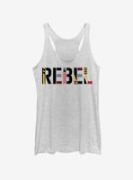 Star Wars Episode IX The Rise Of Skywalker Rebel Simple Womens Tank Top