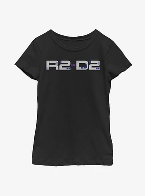 Star Wars Episode IX The Rise Of Skywalker Droid Design Youth Girls T-Shirt