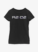 Star Wars Episode IX The Rise Of Skywalker Droid Design Youth Girls T-Shirt