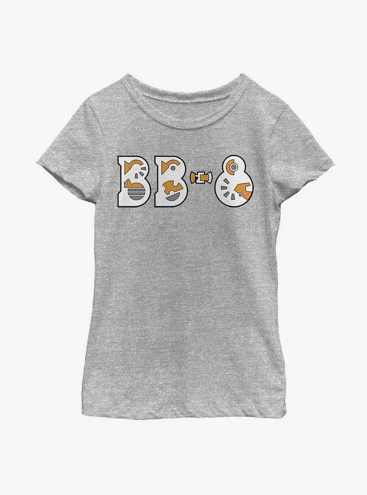 Star Wars Episode IX The Rise Of Skywalker Droid Parts Youth Girls T-Shirt