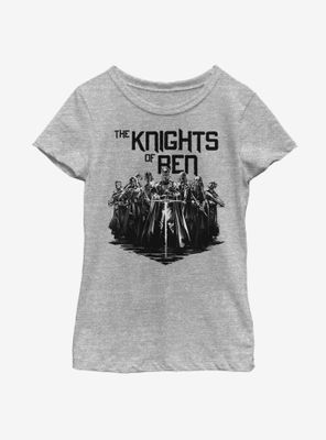 Star Wars Episode IX The Rise Of Skywalker Inked Knights Youth Girls T-Shirt