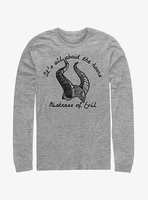 Disney Maleficent: Mistress Of Evil It's All About The Horns Long-Sleeve T-Shirt