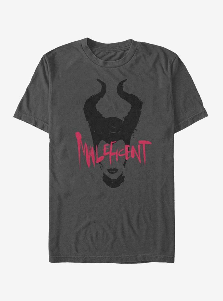 Disney Maleficent: Mistress Of Evil Paint Silhouette T-Shirt