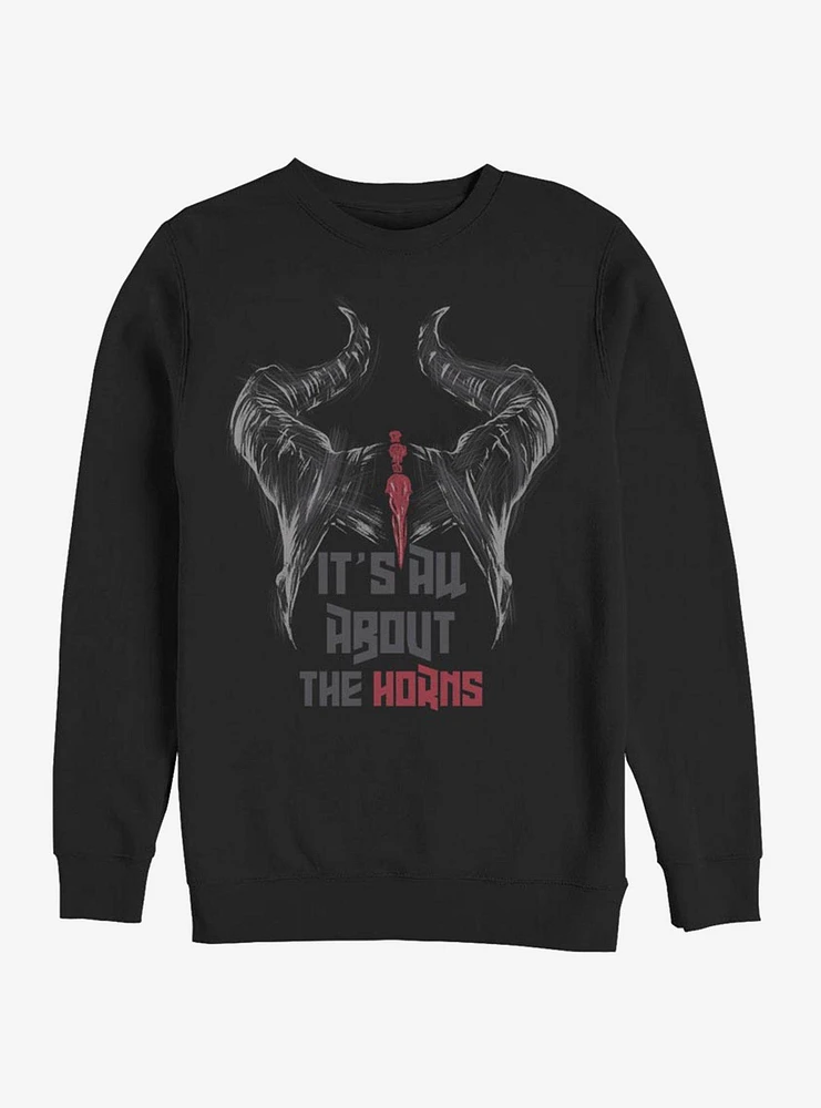 Disney Maleficent: Mistress Of Evil It's All About The Horns Sweatshirt