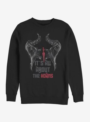 Disney Maleficent: Mistress Of Evil It's All About The Horns Sweatshirt