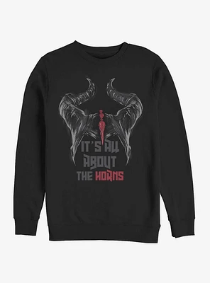 Disney Maleficent: Mistress Of Evil It's All About The Horns Sweatshirt
