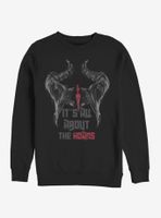 Disney Maleficent: Mistress Of Evil It's All About The Horns Sweatshirt