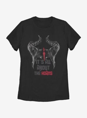 Disney Maleficent: Mistress Of Evil It's All About The Horns Womens T-Shirt