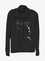 Disney Maleficent: Mistress Of Evil Movie Logo Cowlneck Long-Sleeve Womens Top