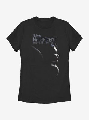 Disney Maleficent: Mistress Of Evil Movie Logo Womens T-Shirt