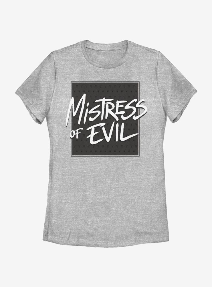 Disney Maleficent: Mistress Of Evil Bold Text Womens T-Shirt