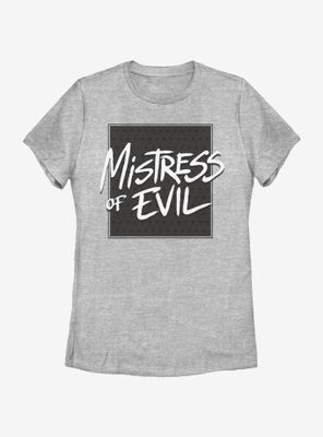 Disney Maleficent: Mistress Of Evil Bold Text Womens T-Shirt