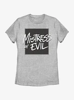 Disney Maleficent: Mistress Of Evil Bold Text Womens T-Shirt