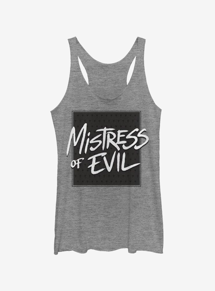 Disney Maleficent: Mistress Of Evil Bold Text Womens Tank Top