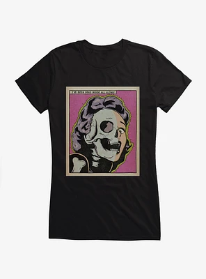 Scary Good Dead Inside Skeleton Girls T-Shirt